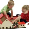 Montessori|Dukkehus & Legesæt<KREA Bondegård stor