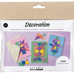 Kreativ Leg|Tegne- & Malegrej<Creativ Company Kreapose - Lav dekorationskort m. mønstre