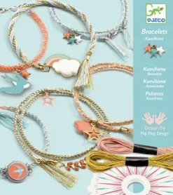 Lav Selv Smykker|Kreativ Leg<Djeco Kreativ æske - Armbånd, Celeste