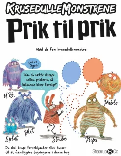 Legetøj Til Ferien|Opgavehæfter< Krussedullemonstrene - Prik til prik