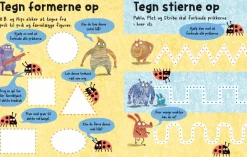 Legetøj Til Ferien|Opgavehæfter< Krussedullemonstrene - Prik til prik