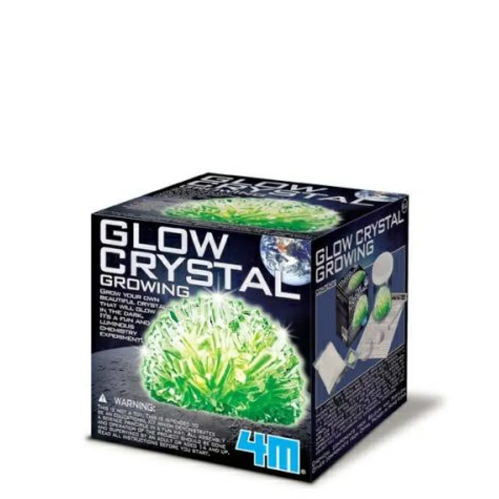 Naturvidenskab|Lav Selv Krystaller<4M Krystaldyrkning - Glow-in-the-dark