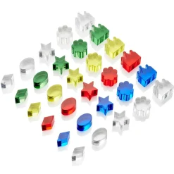Montessori|Lysborde<tickit® Krystalformer - Farve, 30 dele