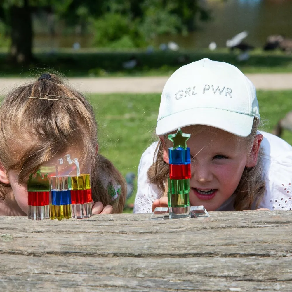 Montessori|Lysborde<tickit® Krystalformer - Farve, 30 dele