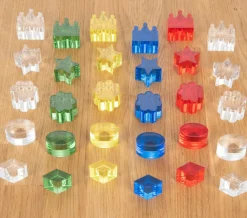 Montessori|Lysborde<tickit® Krystalformer - Farve, 30 dele