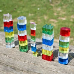 Montessori|Lysborde<tickit® Krystalformer - Farve, 30 dele