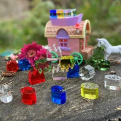 Montessori|Lysborde<tickit® Krystalformer - Farve, 30 dele