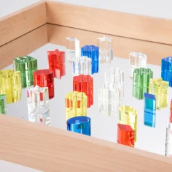 Montessori|Lysborde<tickit® Krystalformer - Farve, 30 dele