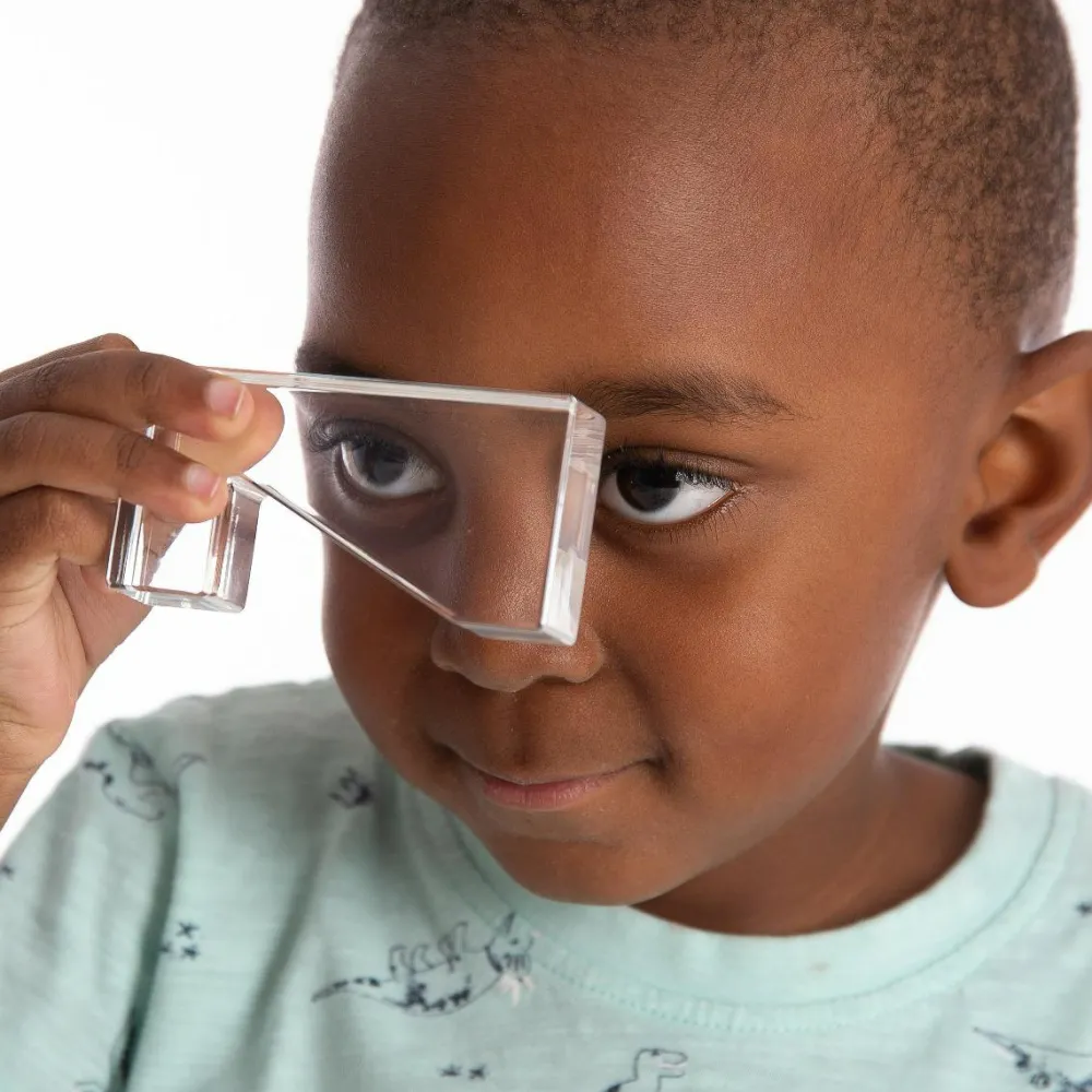 Montessori|Lysborde<tickit® Krystalformer - Transparent, 25 stk