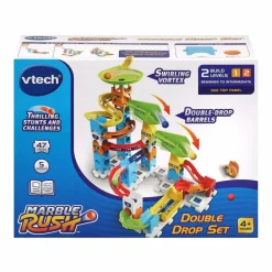 Kuglebane<vtech Kuglebane - Marble Rush Double Drop, 47 dele