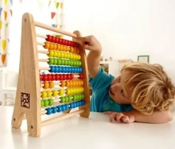 Skolesjov|Montessori<Hape Kugleramme i træ