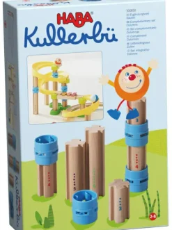 Kuglebane<Haba Kullerbü tilbehør - Korte søjler, 6 stk