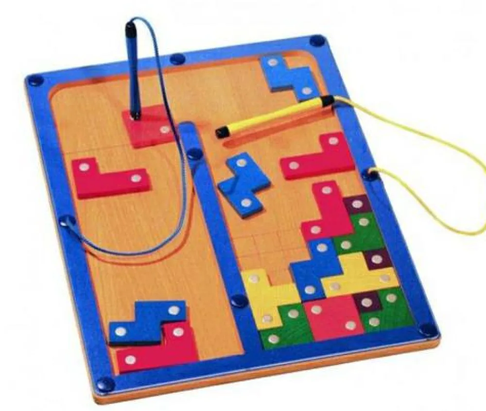 Montessori< Labyrintspil - Tetrolino