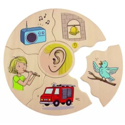 Sociale Kompetencer|Sprog & Leg<Beleduc Lag puslespil - De fem sanser