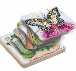 Insekt & Naturleg|Puslespil<Beleduc Lag puslespil - Sommerfuglens livscyklus