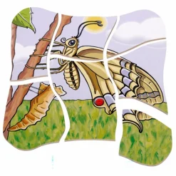 Insekt & Naturleg|Puslespil<Beleduc Lag puslespil - Sommerfuglens livscyklus
