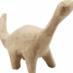 Dinosaur Legetøj|Tegne- & Malegrej<Creativ Company Langhals af papmaché - L: 15,5 cm