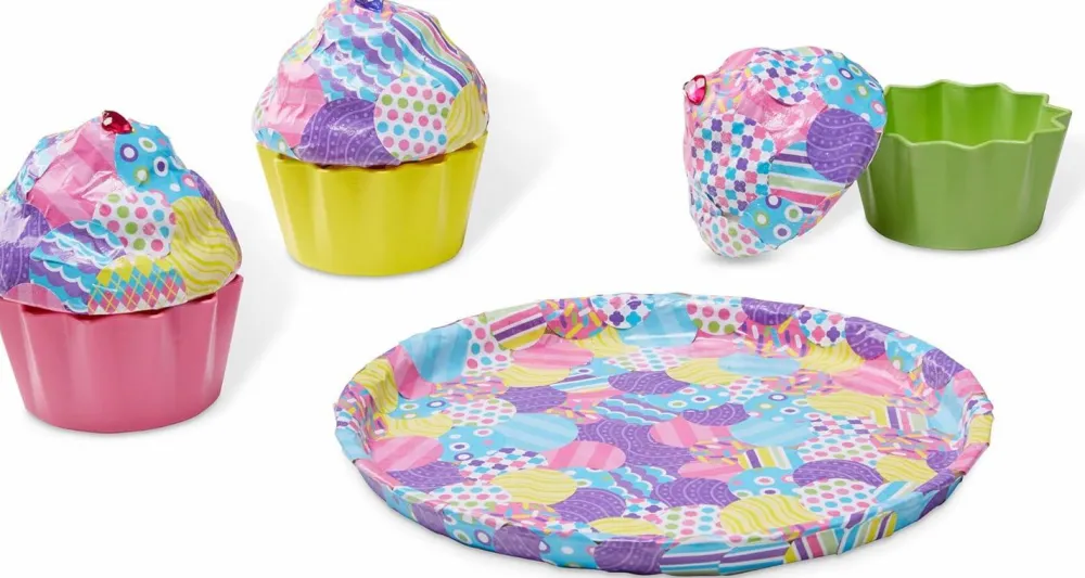 Kreativ Leg<Melissa & Doug Lav decoupage cupcakes