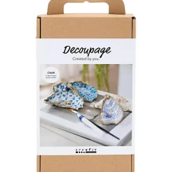 Voksenværk|Krea-Fitness<Creativ Company Lav decoupage østersskaller, 5 stk