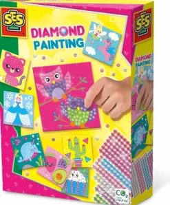 Kreativ Leg|Tegne- & Malegrej<SES Creative Lav dine egne diamant-kort