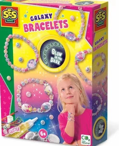 Lav Selv Smykker|Kreativ Leg<SES Creative Lav dine egne Glow in the dark-armbånd