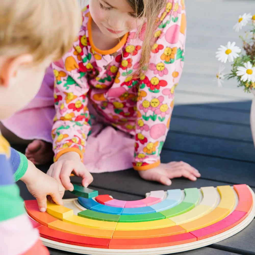 Trælegetøj|Montessori< Lav din egen regnbue