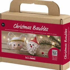 Jul<Creativ Company Lav julekugler - Julemand & engel