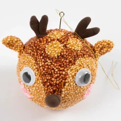 Jul<Creativ Company Lav julekugler - Snemand & rensdyr