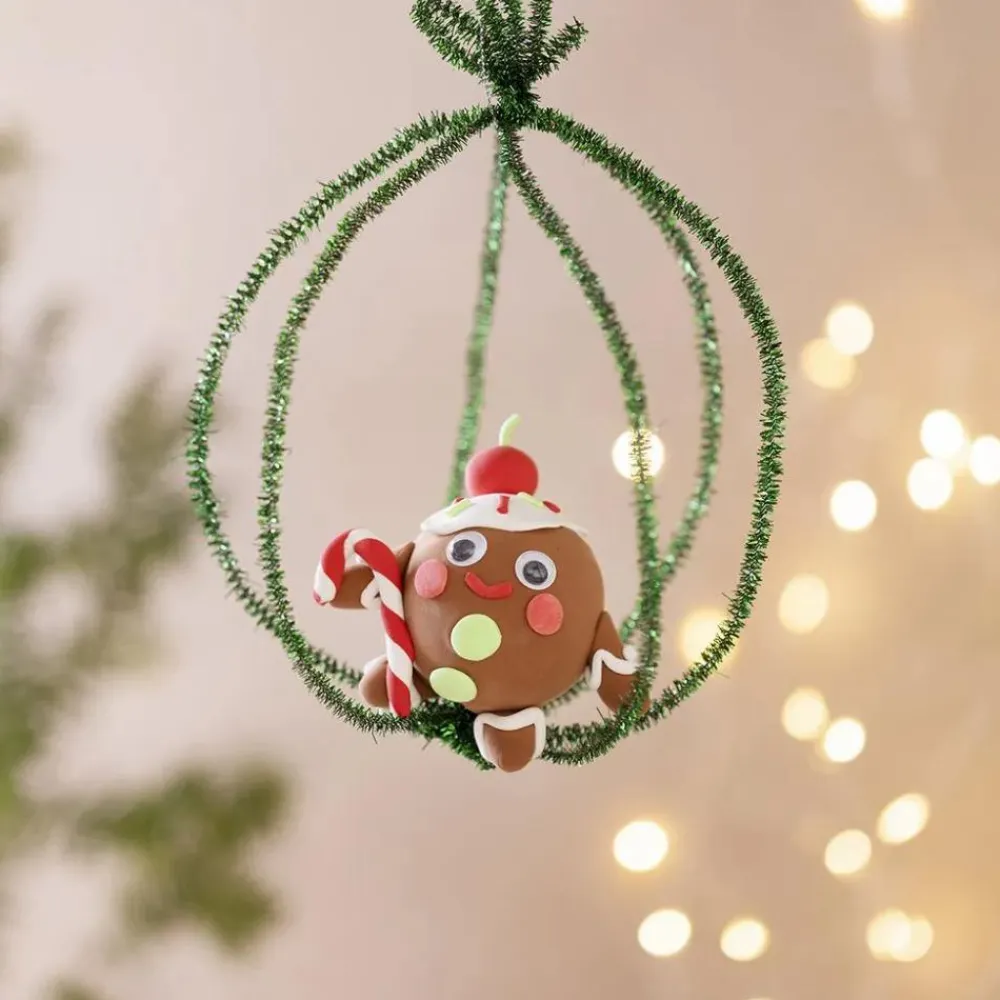Jul<Creativ Company Lav juleophæng - Honningkage-figur