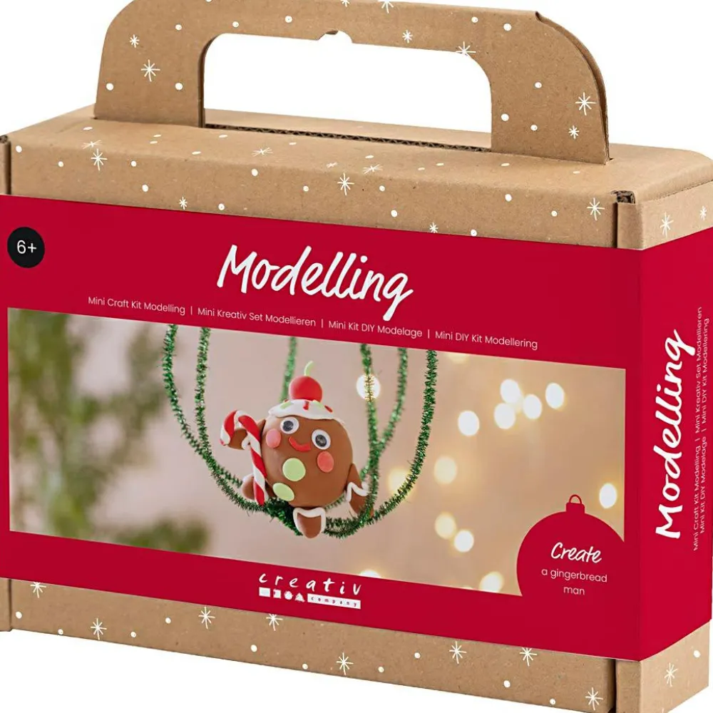 Jul<Creativ Company Lav juleophæng - Honningkage-figur