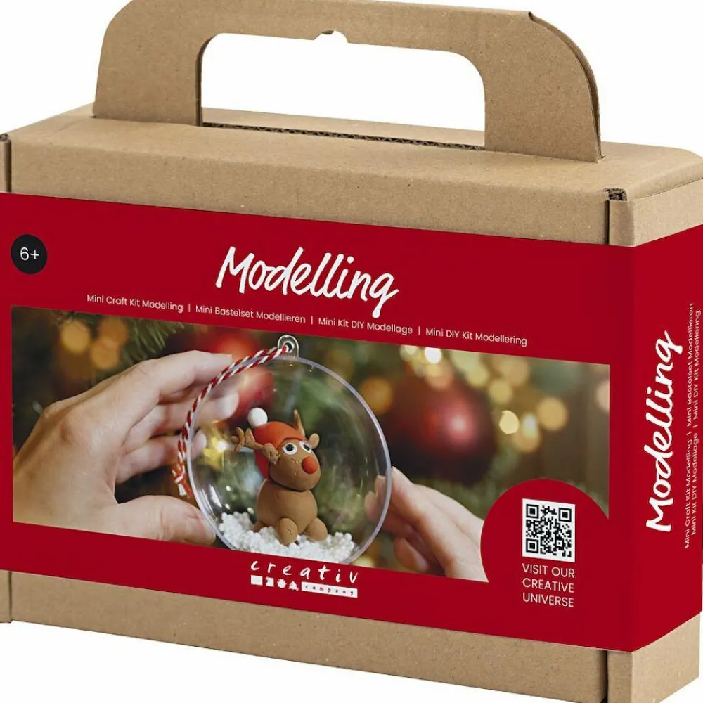 Jul<Creativ Company Lav juleophæng - Rensdyr