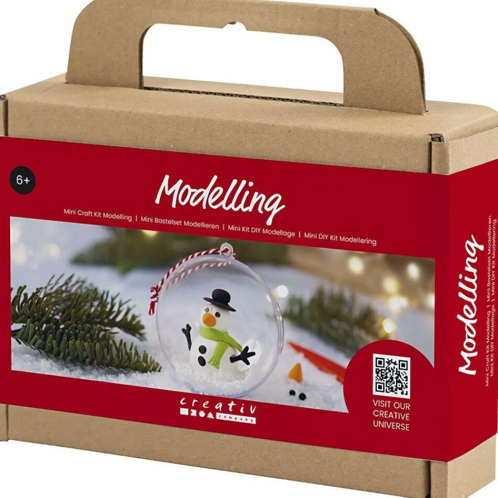 Jul<Creativ Company Lav juleophæng - Snemand