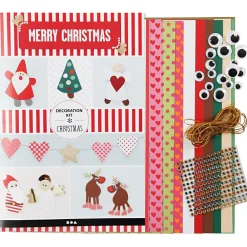 Jul|Tegne- & Malegrej<Creativ Company Lav julepynt - Klippepakke
