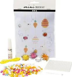 Finmotorik|Påske<Creativ Company Lav påskeophæng med perler