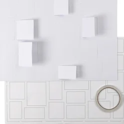 Jul|Tegne- & Malegrej<Creativ Company Lav selv julekalender (blank), 5 stk
