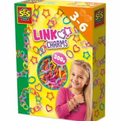 Lav Selv Smykker|Kreativ Leg<SES Creative Lav smykker med link charms, 300 stk