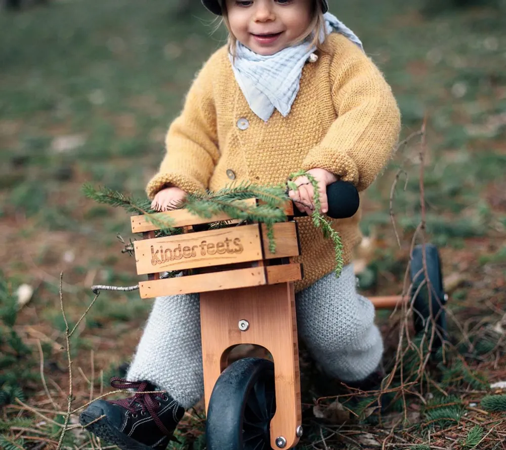 Løbecykler|Babylegetøj<Kinderfeets Løbecykel tilbehør - Tiny Tot transportkasse