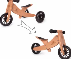 Løbecykler|Babylegetøj<Kinderfeets Løbecykel - Tiny Tot 2-i-1, Bambus