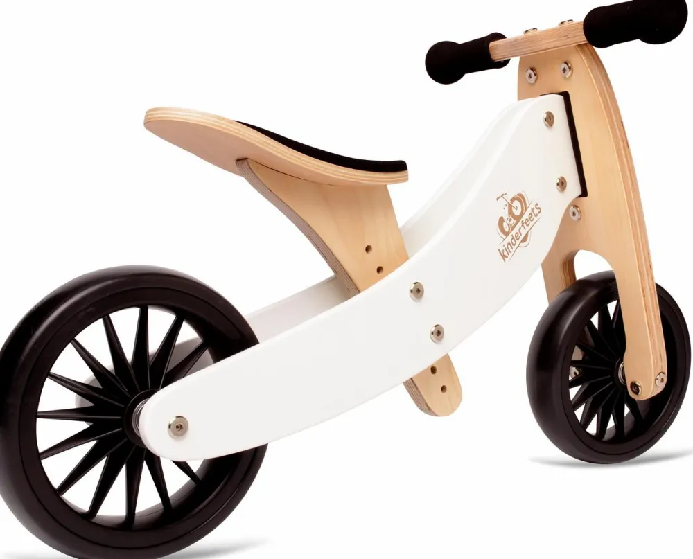Løbecykler|Tumlinge Legetøj<Kinderfeets Løbecykel - Tiny Tot 2-i-1 Plus, Hvid