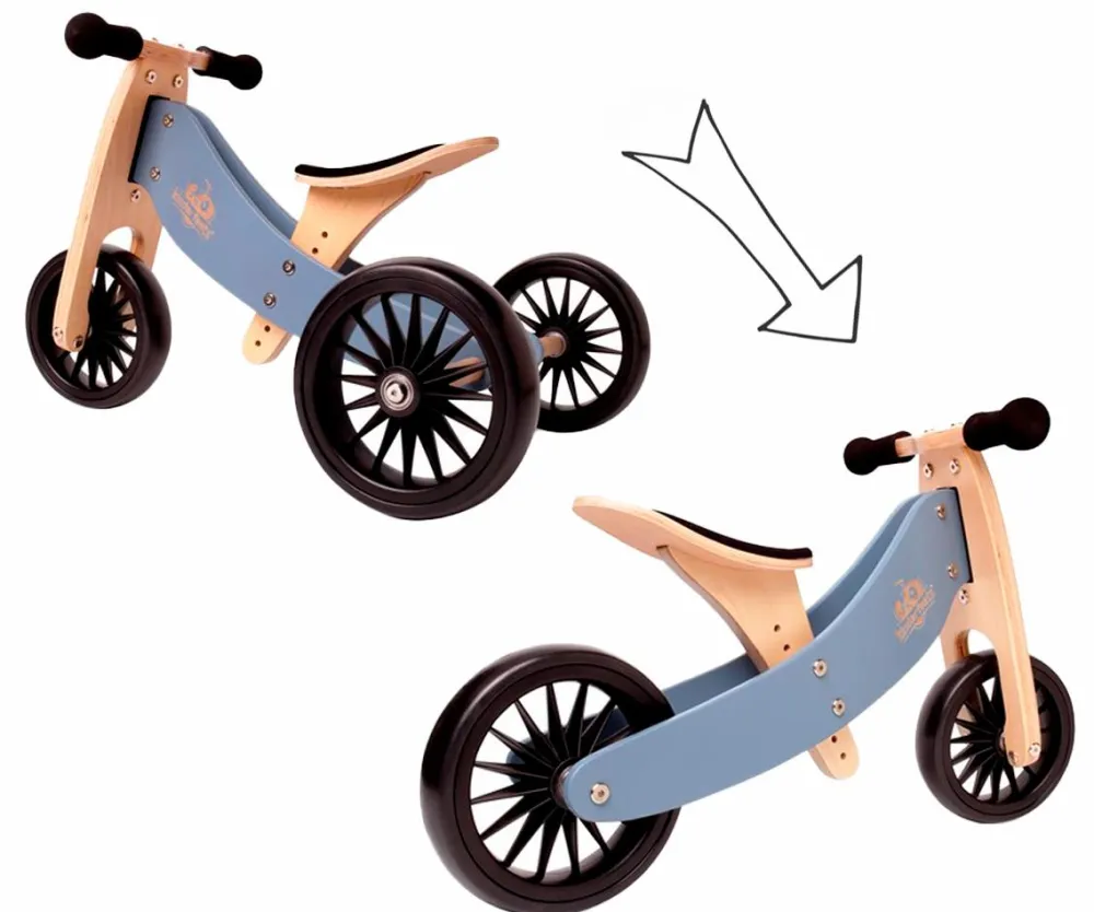 Løbecykler|Tumlinge Legetøj<Kinderfeets Løbecykel - Tiny Tot 2-i-1 Plus, Skiferblå