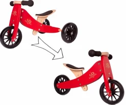 Løbecykler|Babylegetøj<Kinderfeets Løbecykel - Tiny Tot 2-i-1, Rød