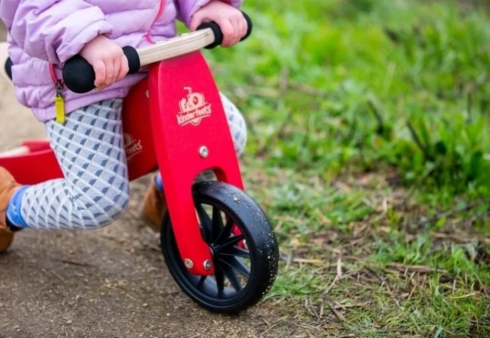 Løbecykler|Babylegetøj<Kinderfeets Løbecykel - Tiny Tot 2-i-1, Rød