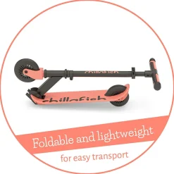 Løbehjul<Chillafish Løbehjul Flexxi GLOW - Flamingo