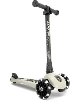 Løbehjul<Scoot & Ride Løbehjul - Highwaykick 3 m. LED, Ash