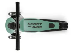 Løbehjul<Scoot & Ride Løbehjul - Highwaykick 5 m. LED, Forest
