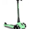 Løbehjul<Scoot & Ride Løbehjul - Highwaykick 3 m. LED, Kiwi
