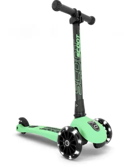 Løbehjul<Scoot & Ride Løbehjul - Highwaykick 3 m. LED, Kiwi
