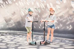 Løbehjul<Scoot & Ride Løbehjul - Highwaykick 5 m. LED, Peach