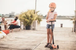 Løbehjul<Scoot & Ride Løbehjul - Highwaykick 3 m. LED, Peach