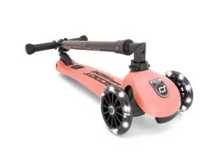 Løbehjul<Scoot & Ride Løbehjul - Highwaykick 3 m. LED, Peach